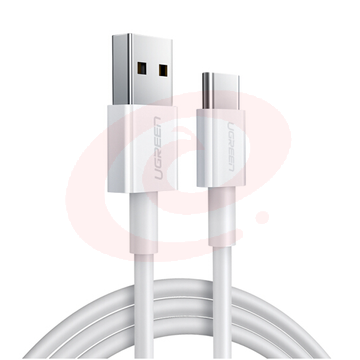 绿联 USB2.0转Type-C数据线 0.25米 3A (黑白备注) SKU：YDKJ28506