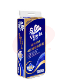 维达(Vinda)V4028卷纸 180克*10卷 卫生卷筒纸 新老包装随机发 SKU：YDKJ28553