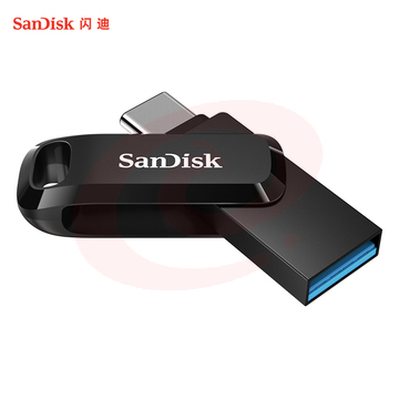 闪迪(SanDisk)32GB Type-C USB3.1 手机U盘DDC3 沉稳黑 读速150MB/s