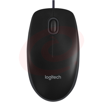 罗技(Logitech) B100有线鼠标 黑 SKU：YDKJ27408