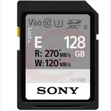 索尼(SONY)相机内存卡128G(SF-E128)用于索尼微单a7r3/a7m3/a7r4/佳能单反