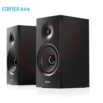 漫步者 (EDIFIER)R1080BT 2.0声道 电脑音箱 多媒体音箱 蓝牙音箱 木质音响 黑色 SKU：YDKJ28094