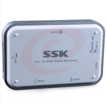 飚王（SSK）SCRM056多功能合一读卡器 USB3.0高速读写 支持TF/SD/CF/MS/XD/M2手机相机卡 SKU：YDKJ28605