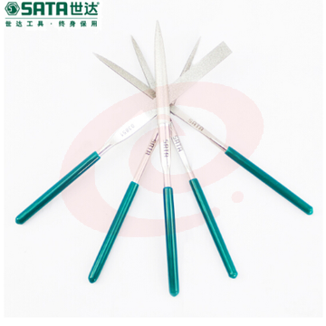世达SATA金钢石整形锉金刚锉钢锉套装03850(5件套 5MM*180MM)
