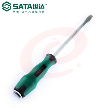 世达 61603 T系列一字形穿心螺丝批6*100mm（计价单位：把）
