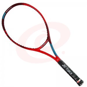 尤尼克斯 VC98YX 网球拍高弹性碳素专业比赛6代VCORE旋转探戈红305g附网球网线头带