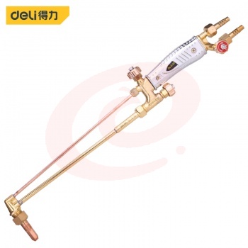 得力工具型号DL-G-30射吸式割炬氧气煤气割枪氧割枪焊割工具氧气乙炔丙烷枪割炬 30型