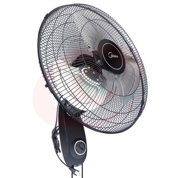 美的(Midea)FW45-20B壁扇壁挂式电风扇餐厅风扇遥控挂扇墙壁工业摇头大风扇节能宿舍办公室车间金属壁扇