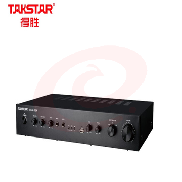 得胜(TAKSTAR)EKA-D3A 功放 电教专业合并式功放 带麦克风效果调节 功放机教室小型会议室