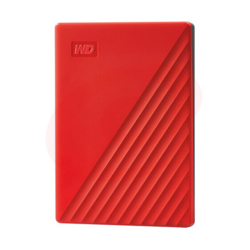 西部数据(WD)2TB USB3.0移动硬盘My Passport随行版 2.5英寸 红色(密码保护 自动备份)WDBYVG0020BRD