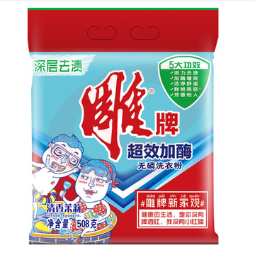 雕牌(DIAOPAI)洗衣粉508g 12袋/件