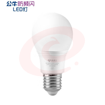 公牛led灯泡节能灯泡e27螺口护眼电灯泡台灯小吊灯高亮球泡螺旋5W黄光白光暖光