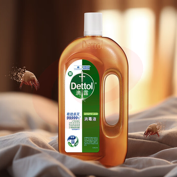 滴露（Dettol）消毒液750mL 除螨物品地板杀菌 SKU：YDKJ30079