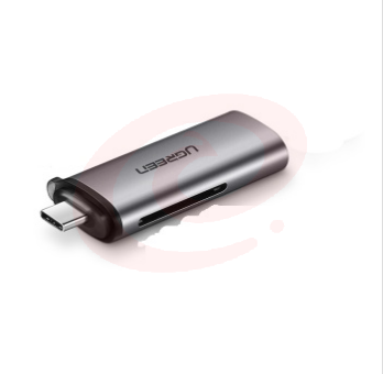 绿联 UGREEN 多功能二合一读卡器 50704 OTG 支持SD/TF内存卡 Type-C