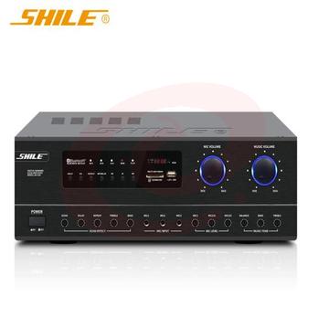 狮乐（SHILE）AV-108 专业功放功率放大器 舞台会议室定阻大功率功放机