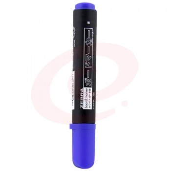 斑马（Zebra）YYR1 圆嘴环保(中字)易擦白板笔 蓝色 2.5mm 单支装