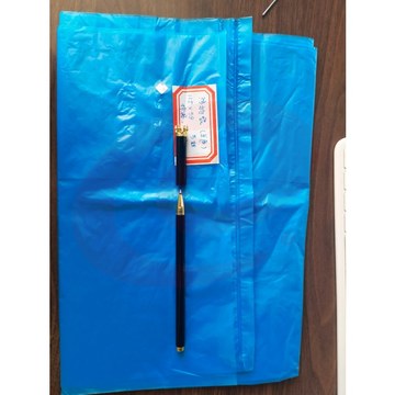 115*58cm（展开82cm） 100个起拍 蓝色垃圾袋大号加厚垃圾袋