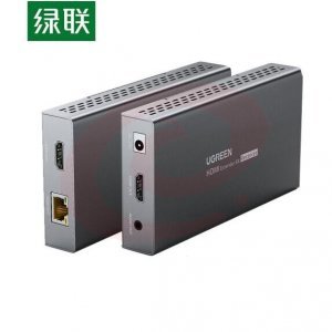 绿联 UGREEN CM411 HDMI延长器50米 10938 单网线延长器 带音频分离 SKU：YDKJ30666