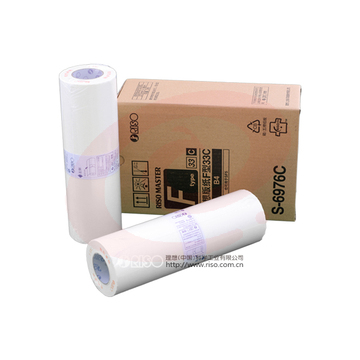 理想（RISO）F型B4版纸33（S-6976C) 1盒装，每盒2卷