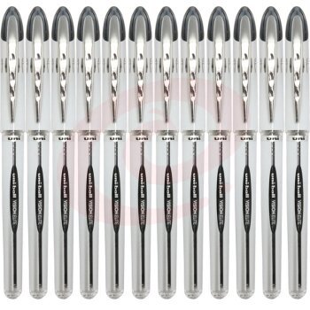 三菱 UNI UB-200 签字笔 中性笔 不漏墨 0.8MM 可换芯 黑色 12支一盒