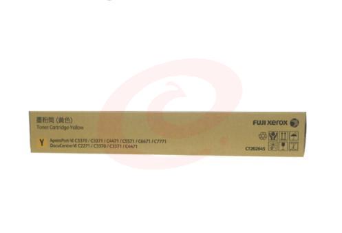 富士施乐(FujiXerox) 墨粉 CT202645 黄色 适用于 VIC3370/C3371
