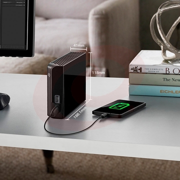 希捷(Seagate) 8T USB3.0(USB Hub 扩展接口) 桌面硬盘 睿品 3.5英寸 大容量 高速传输 自动备份 黑