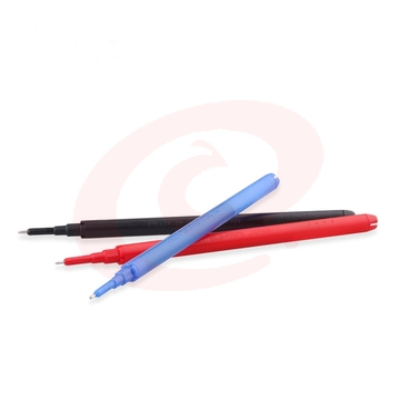 百乐（PILOT）可擦中性笔替芯热可擦针管水笔芯 蓝色 0.5mm 12支装 BLS-FRP5-L