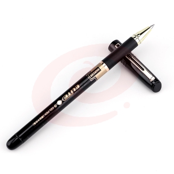 宝克（BAOKE）2W7 0.5mm黑色中性笔学生水笔考试专用笔 2支/卡
