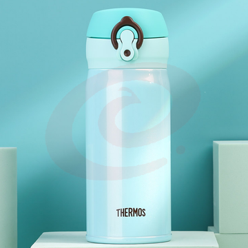 膳魔师 THERMOS JNL-350-MNT 保温杯保冷杯 不锈钢轻巧便携水杯 浅薄荷350ml SKU：YDKJ31218