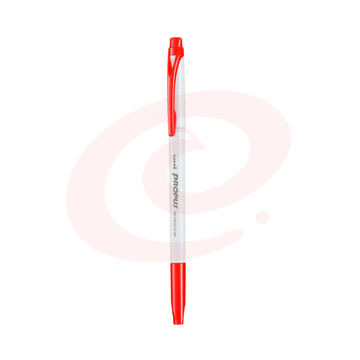 三菱（Uni）PUS-103T双头荧光记号笔 细0.4mm粗4mm 1支/袋 红色