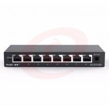 锐捷 RG-ES108D 8口百兆非网管企业级交换器