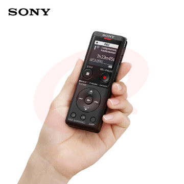索尼（SONY）录音笔ICD-UX570F 4GB 黑色 智能降噪 专业线性录音棒 商务学习采访支持内录