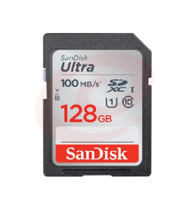 闪迪(SanDisk)128GB SD存储卡 C10 至尊高速版内存卡 读速100MB/s SKU：YDKJ31039