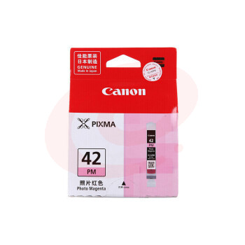 佳能（Canon）CLI-42 PM照片红色墨盒适用PRO-100 原装打印机墨盒 SKU：YDKJ30817