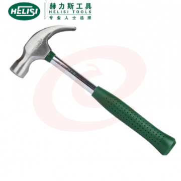 赫力斯HELISI榔锤榔锤子 钢柄精抛羊角锤连体防滑柄铁锤木工钉锤   8 OZ   JC.178