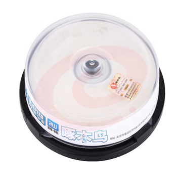  啄木鸟 DVD+R 光盘/刻录光盘/空白光盘/刻录碟片/大容量/ DL 8速 8.5G 单面双层 10片桶装 刻录盘
