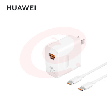 华为88W原装充电器数据线套装 用于P60PRO Mate60pro手机超级快充 电脑苹果iPhone15promax