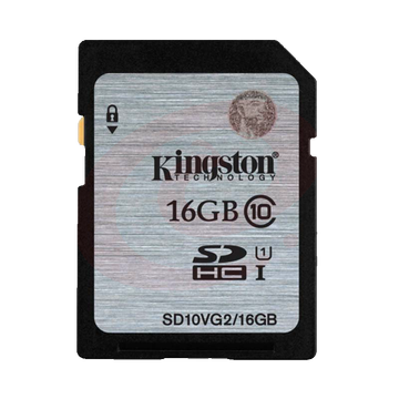 金士顿（Kingston）内存卡 SD卡闪存卡 大卡 存储卡 class10高速 16G 大卡 SKU：YDKJ33057