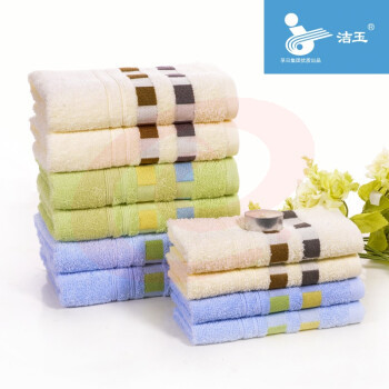 孚日洁玉 DB003F 34*76cm 纯棉柔软吸水毛巾 配色(单位：条)