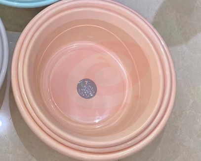塑料盆 洗脸盆 洗漱盆 加厚加深磨砂盆 颜色随机