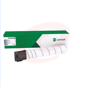 利盟(Lexmark)76C00K0 高容量黑色碳粉 (适用CX/CS 921de/923de CX922de机型) 约18500页