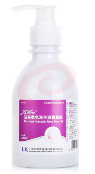 洁芙柔免洗手消毒凝胶 236ml SKU：YDKJ33110