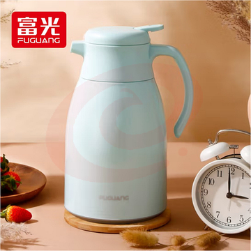 富光 WFS1048-1600保温壶暖水瓶 玻璃内胆1.6L蓝色
