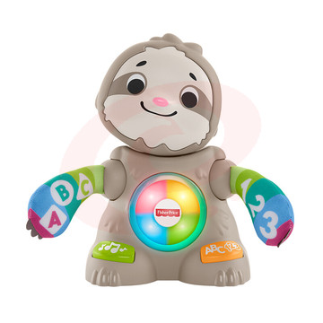 费雪(Fisher-Price) GHY95  婴儿玩具礼物数字颜色认知早教益智玩具-联萌家族舞动唱跳小树懒