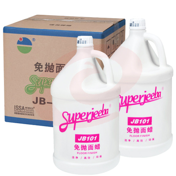 白云清洁（baiyun cleaning）JB101 免抛面蜡 商用抛光上光蜡 3.78L*4瓶 SKU：YDKJ33051