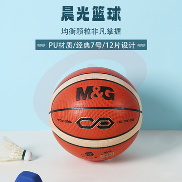 晨光AST09713 7号12片PU篮球经典