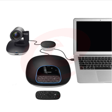 罗技(Logitech) 视频高清广角系统电脑摄像头高端商务电话会议 CC3500e 音视频会议摄像头