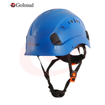 哥尔姆 安全帽 工程 工地 建筑施工劳保防砸领导电工帽安全头盔 GM706 蓝色