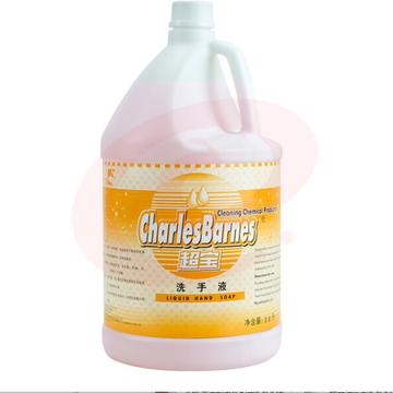 超宝(CHAOBAO)DFF010洗手液大容量清爽滋润清香型补充装企业采购洗手液商用宾馆餐厅车站洗手液大桶3.8L每瓶