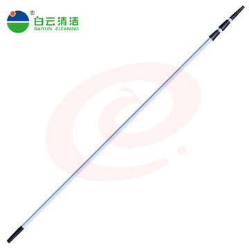 白云清洁（baiyun cleaning）AF05011 铝合金伸缩杆 玻璃清洁配件杆 三节8米